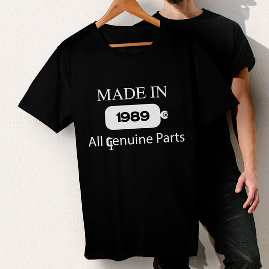 Dad Birthday Gifts, Birthday T Shirt Made in date cool fathers day presents