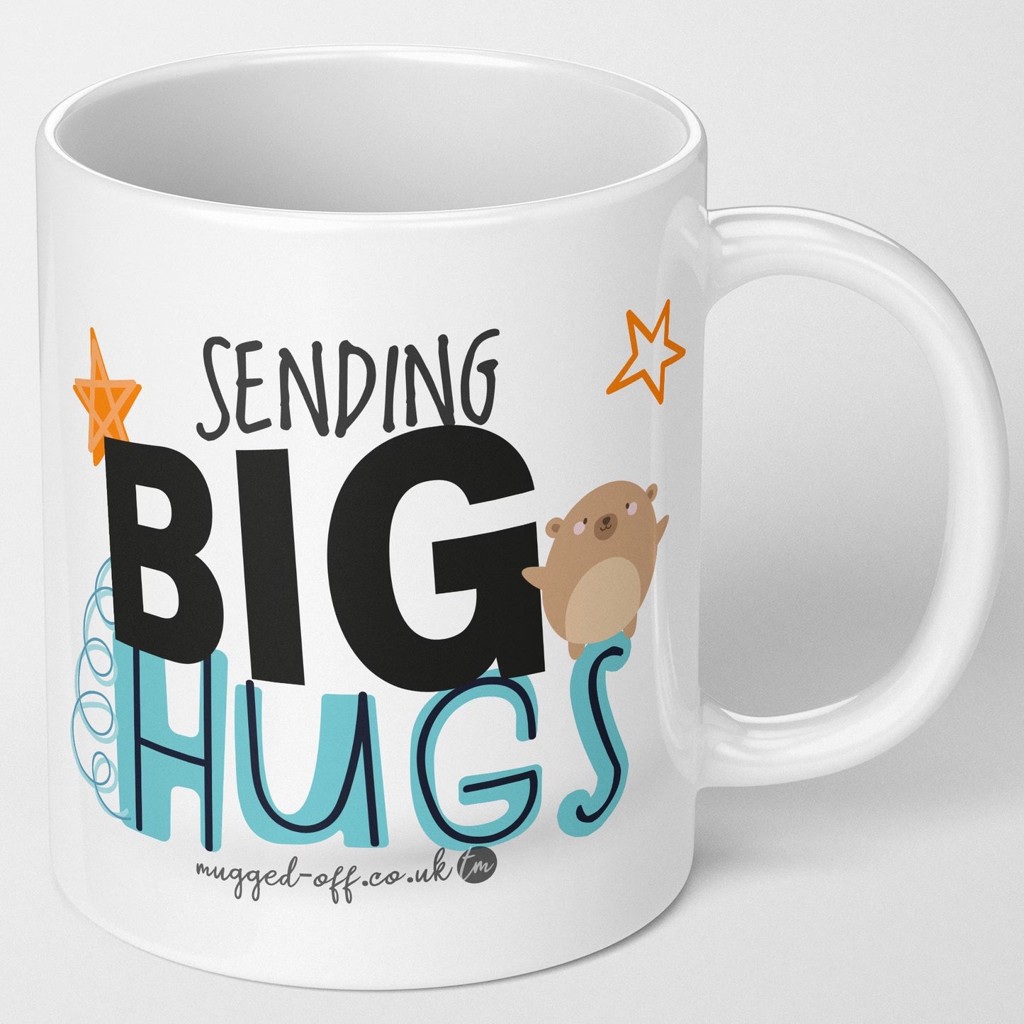 Get well soon gifts, thinking of you presents, big hugs mug, Galentine's Gifts