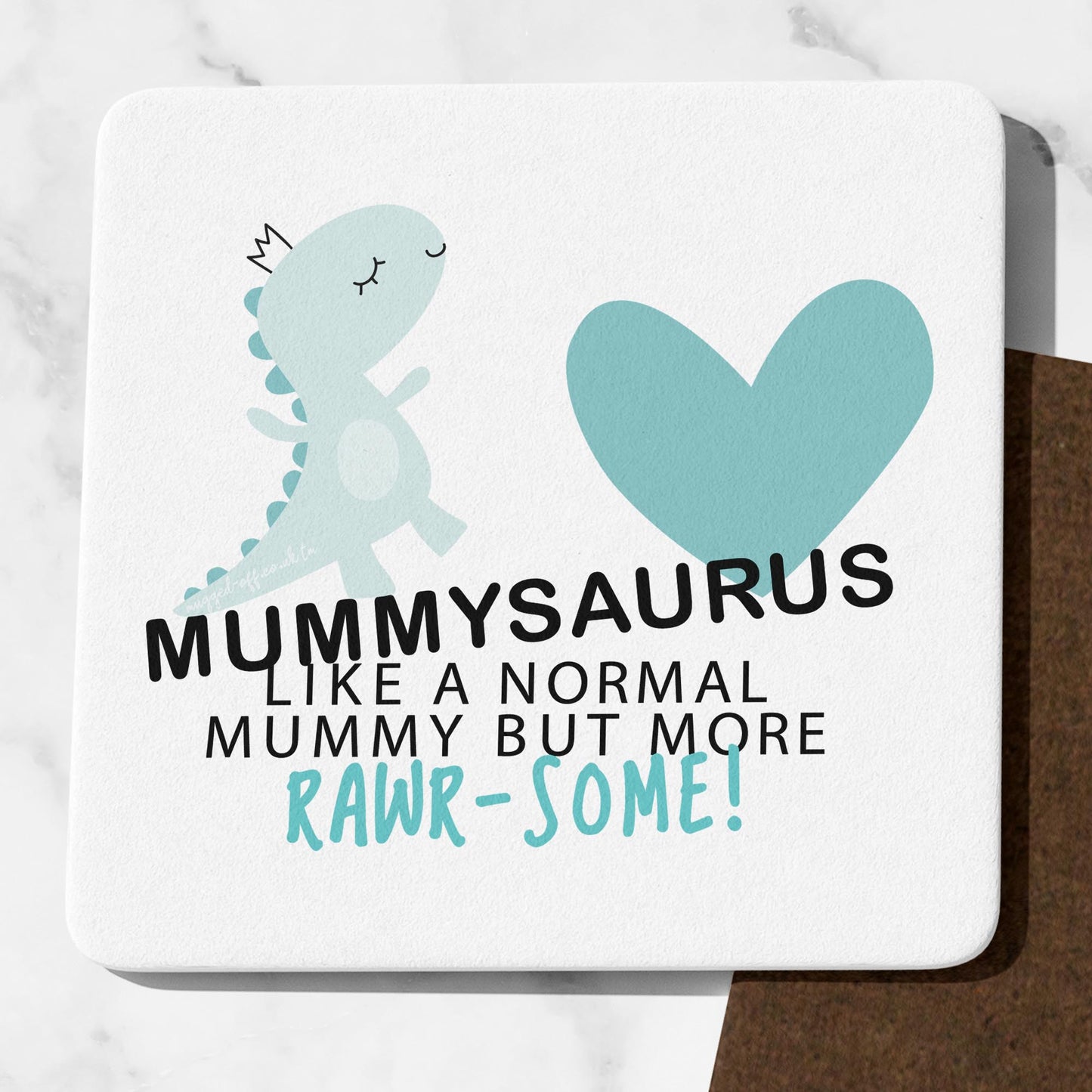 Mummy Birthday Gift Coaster