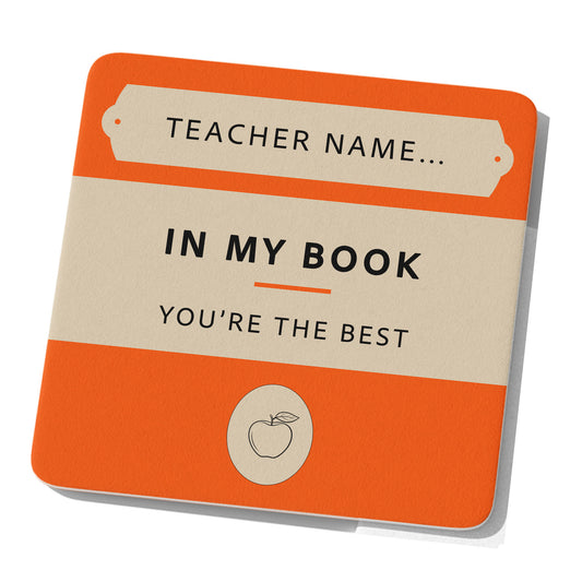 Personalised Fridge Magnet For Teacher Square Refrigerator Magnets Teachers