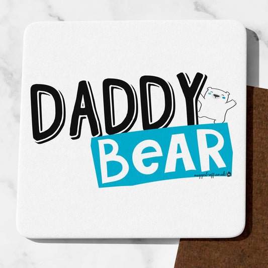 Cute Wood Drink Coaster for Dad Birthday, Father's Day or Christmas Gift