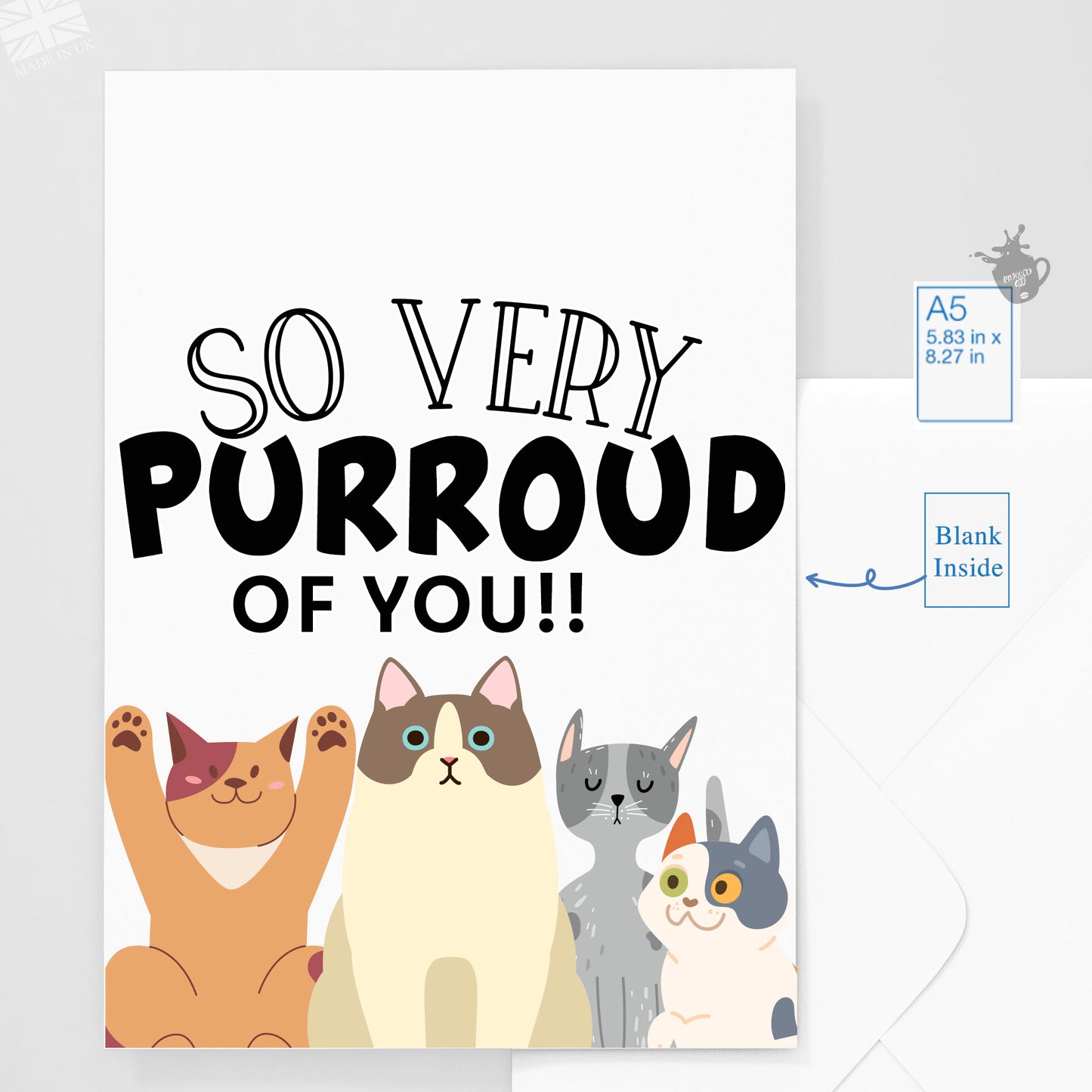 New Job Card | Well Done Card | Congratulations on your exam results Graduation | GCSE A Level