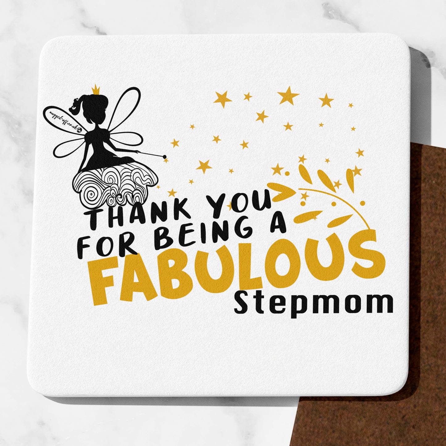 Step-Mum Coaster Cute Stepmumsaurus Gifts Funny stepmum presents