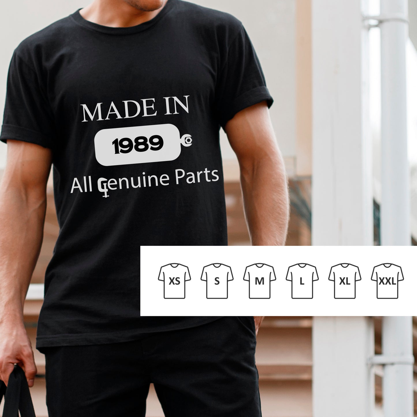 Men's Women's Personalised Year T-Shirt Made in... Birthday Gifts