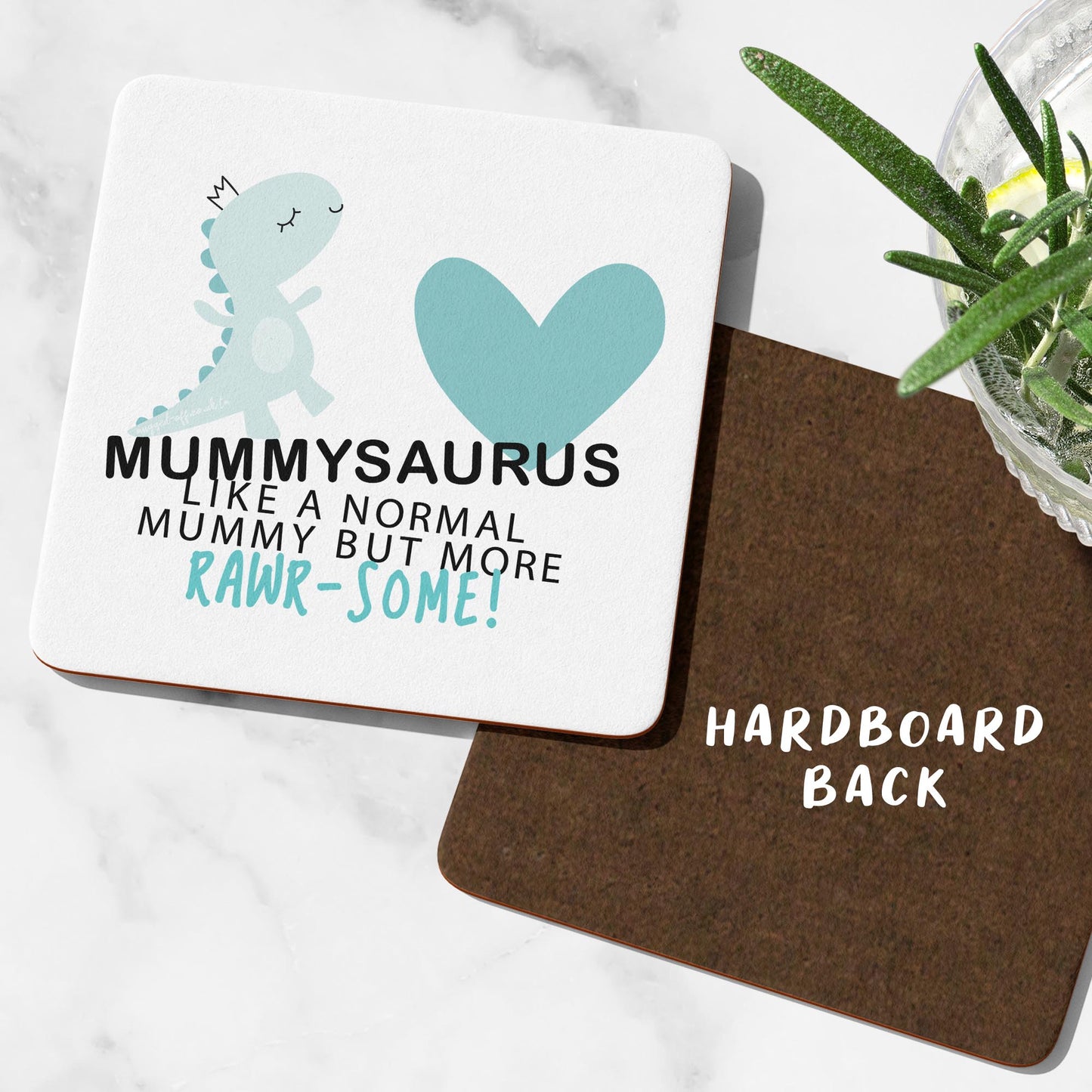 Mummy Birthday Gift Coaster