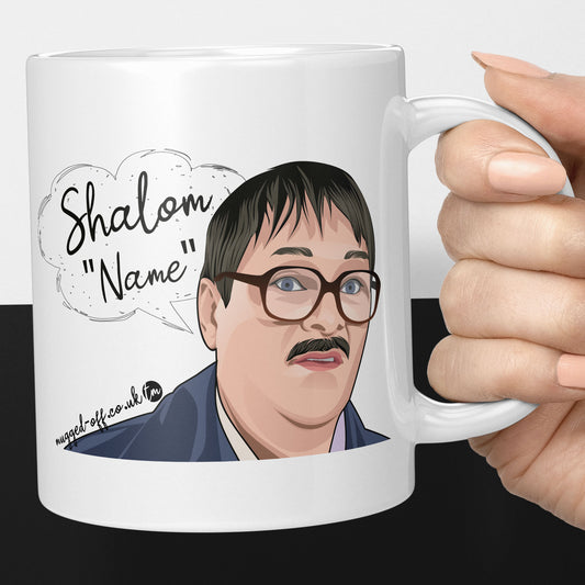 Shalom Christmas Gift personalised with there name on Friday Night Dinner