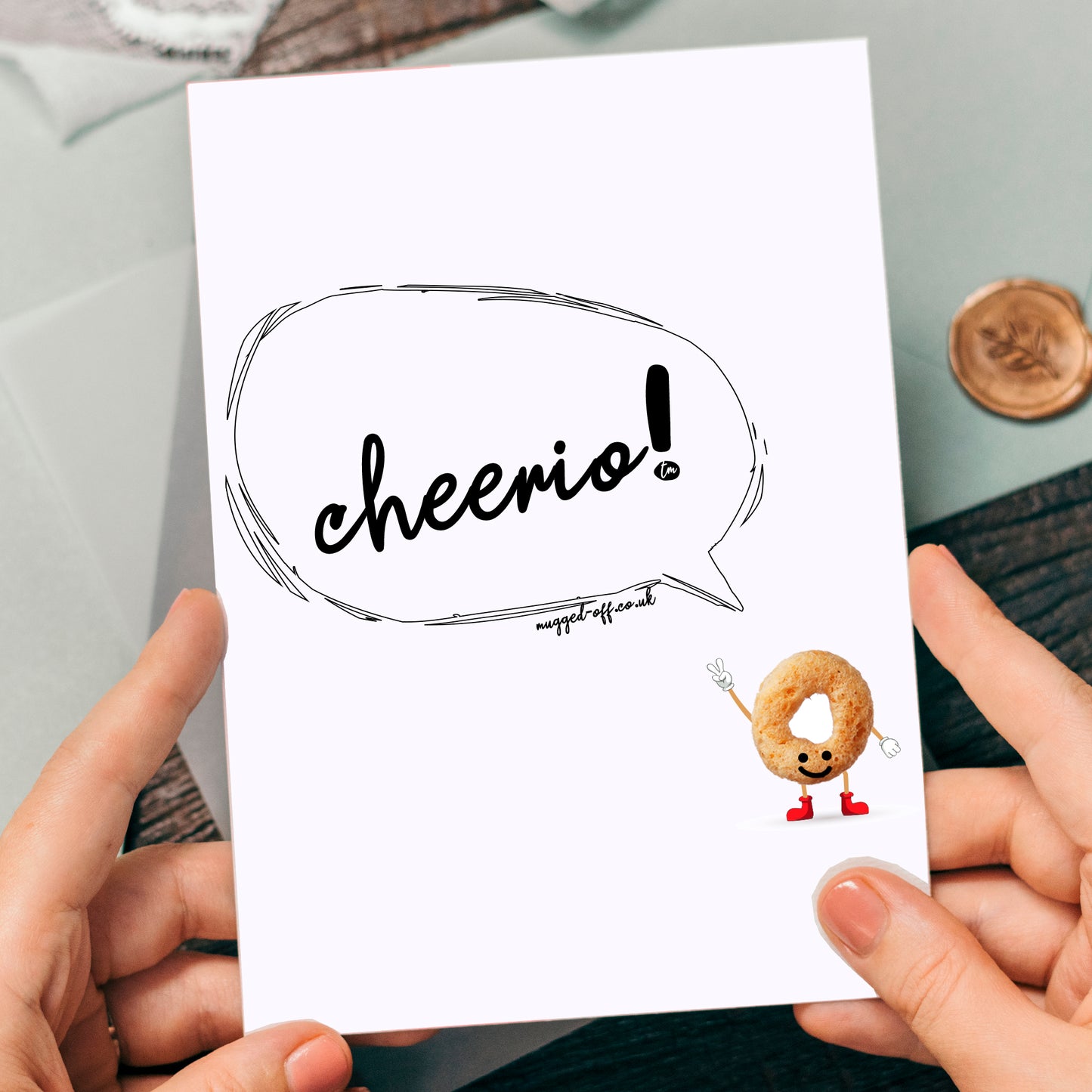 Cheerio Leaving Colleague Card, New Job, Promotion, Leaving Job Card