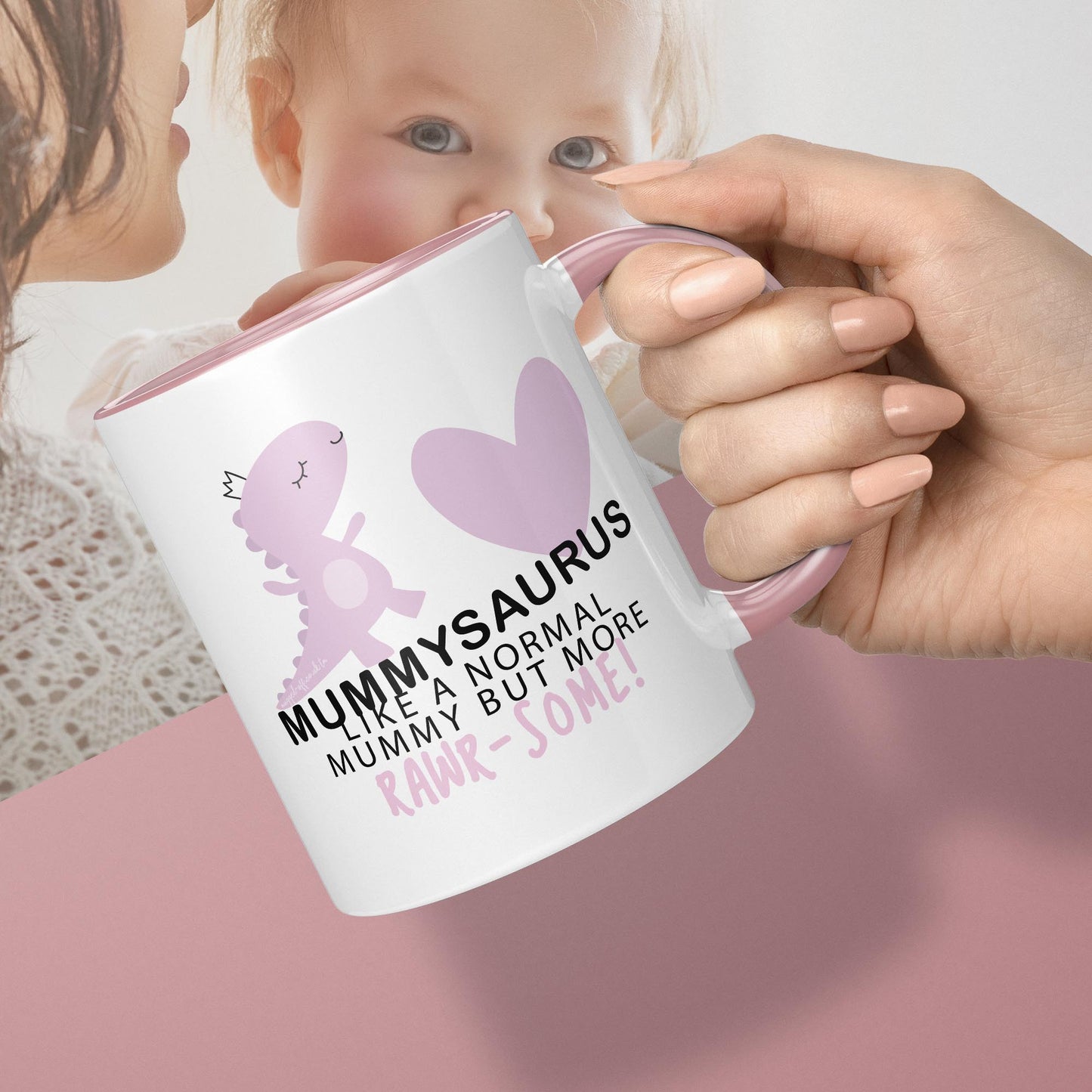 Gifts for Mummy Mug Gift Ideas & Presents for Mum New Mummy Gift Mum to Be Gifting Mummysaurus Ceramic Mug