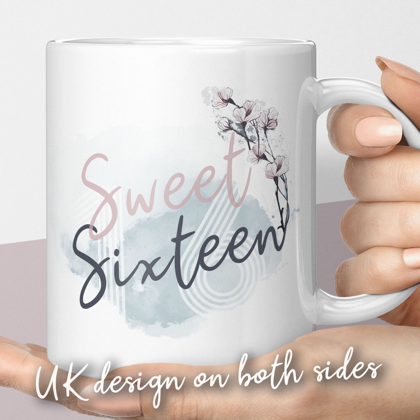 Sweet Sixteen gift super cute mug 16th birthday gifts for girl