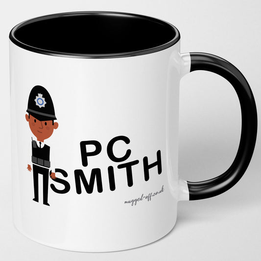 Personalised Policeman Mug Any Name Any Rank Great Gift For Male Police Officer