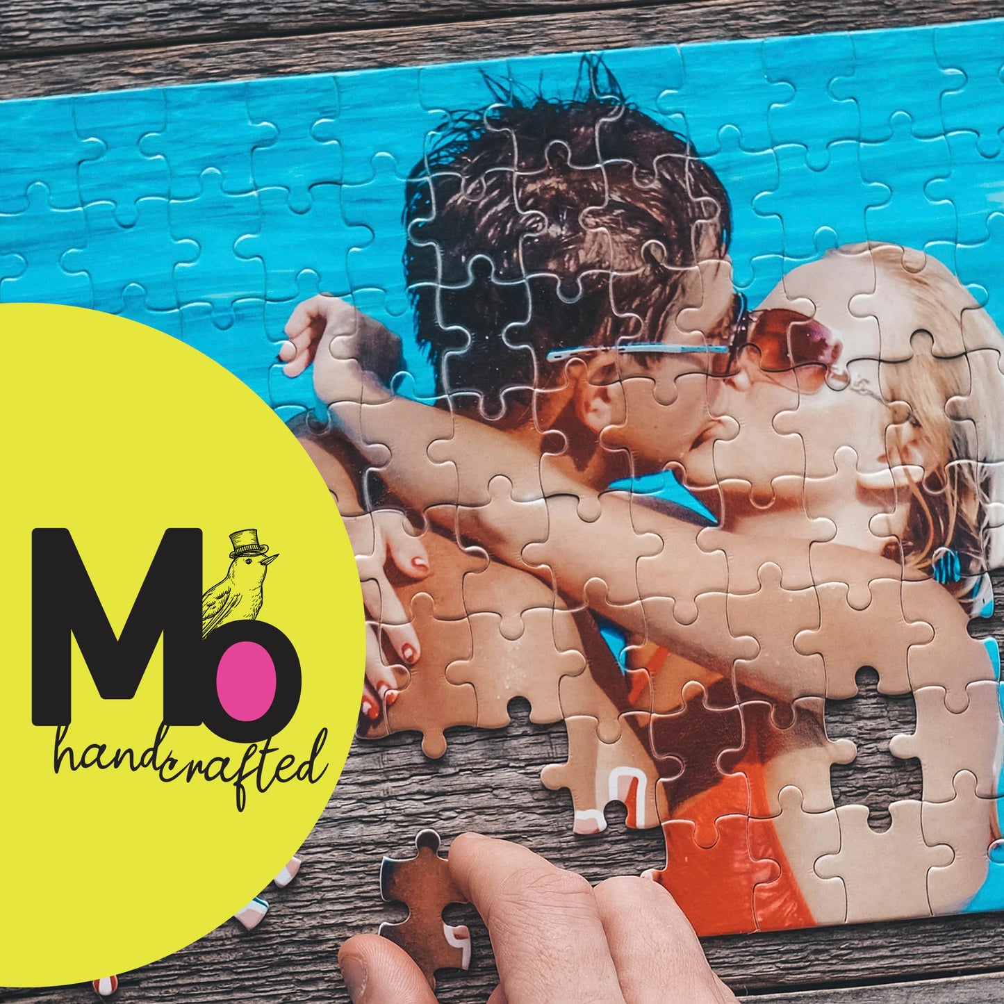 Personalised Jigsaw Puzzle - Own Photo Puzzle A4 size Ideal, Valentines Day Gift, Mothers Day Present, Fathers Day Jigsaw Puzzle