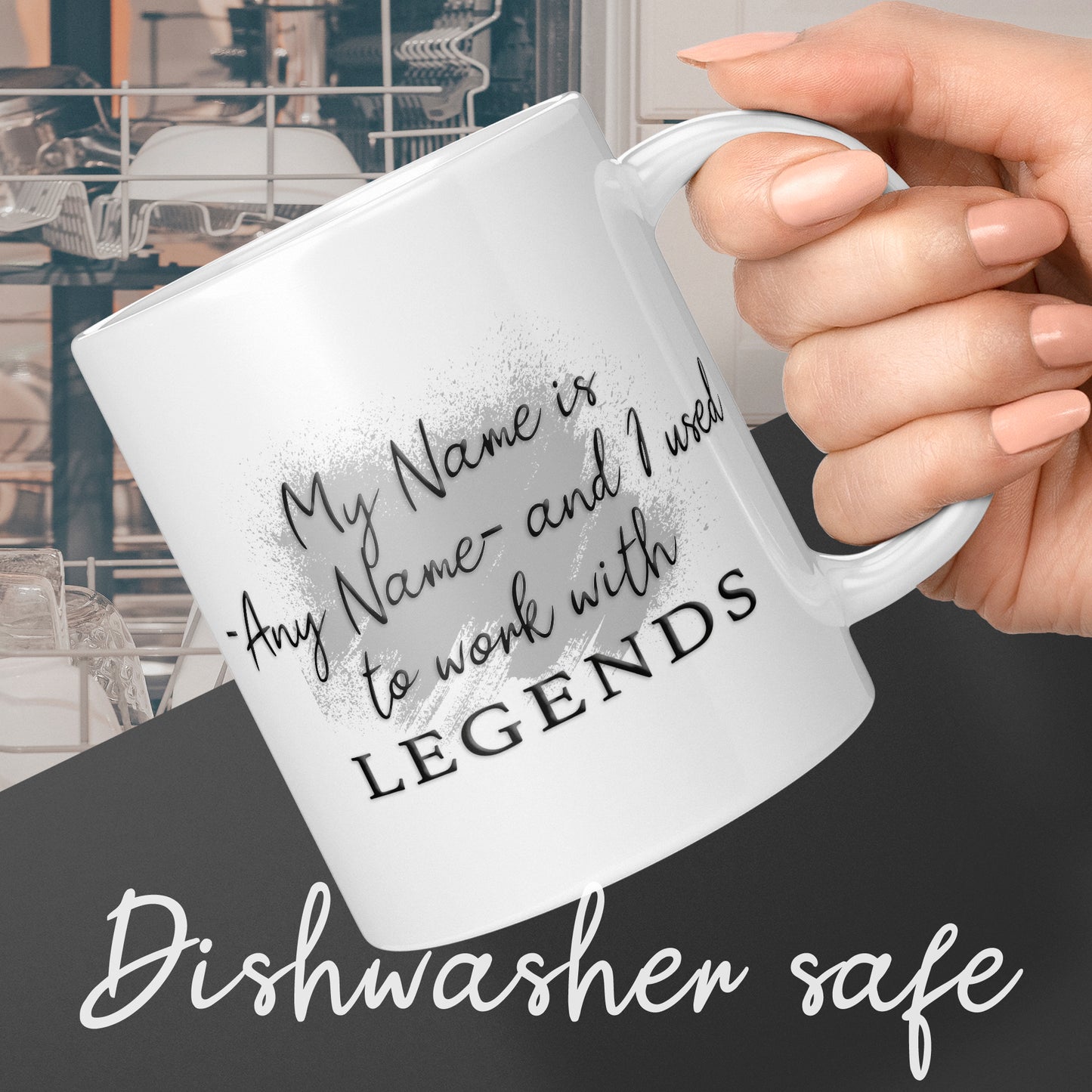 Personalised Leaving Gift Set Mugs with Keyring for Colleagues Boss Men Women,Sorry Your Leaving Gift Funny Work Presents for New Job, Congratulations