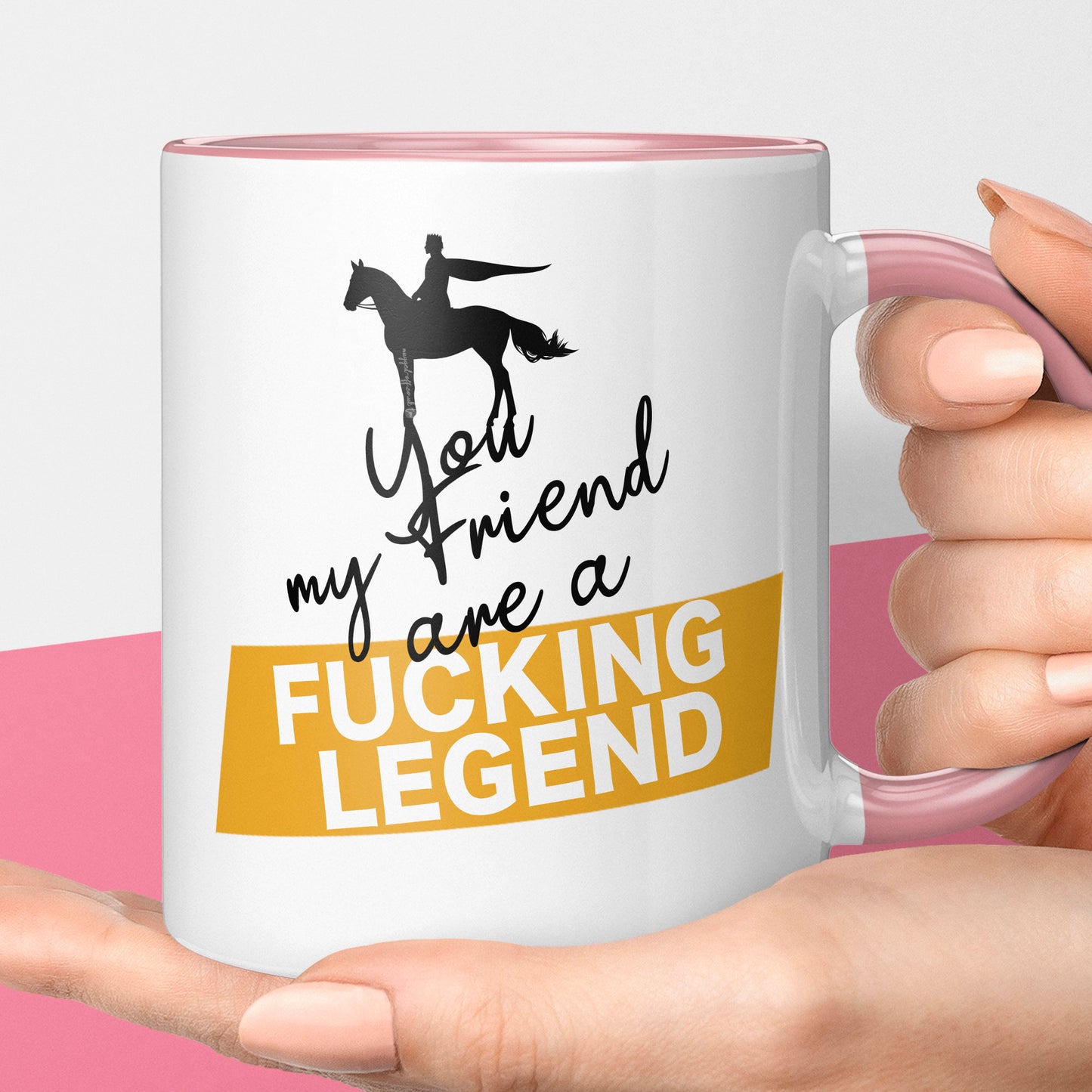 Legend mug for a friend, colleague or employee. funny mug gift in different colours