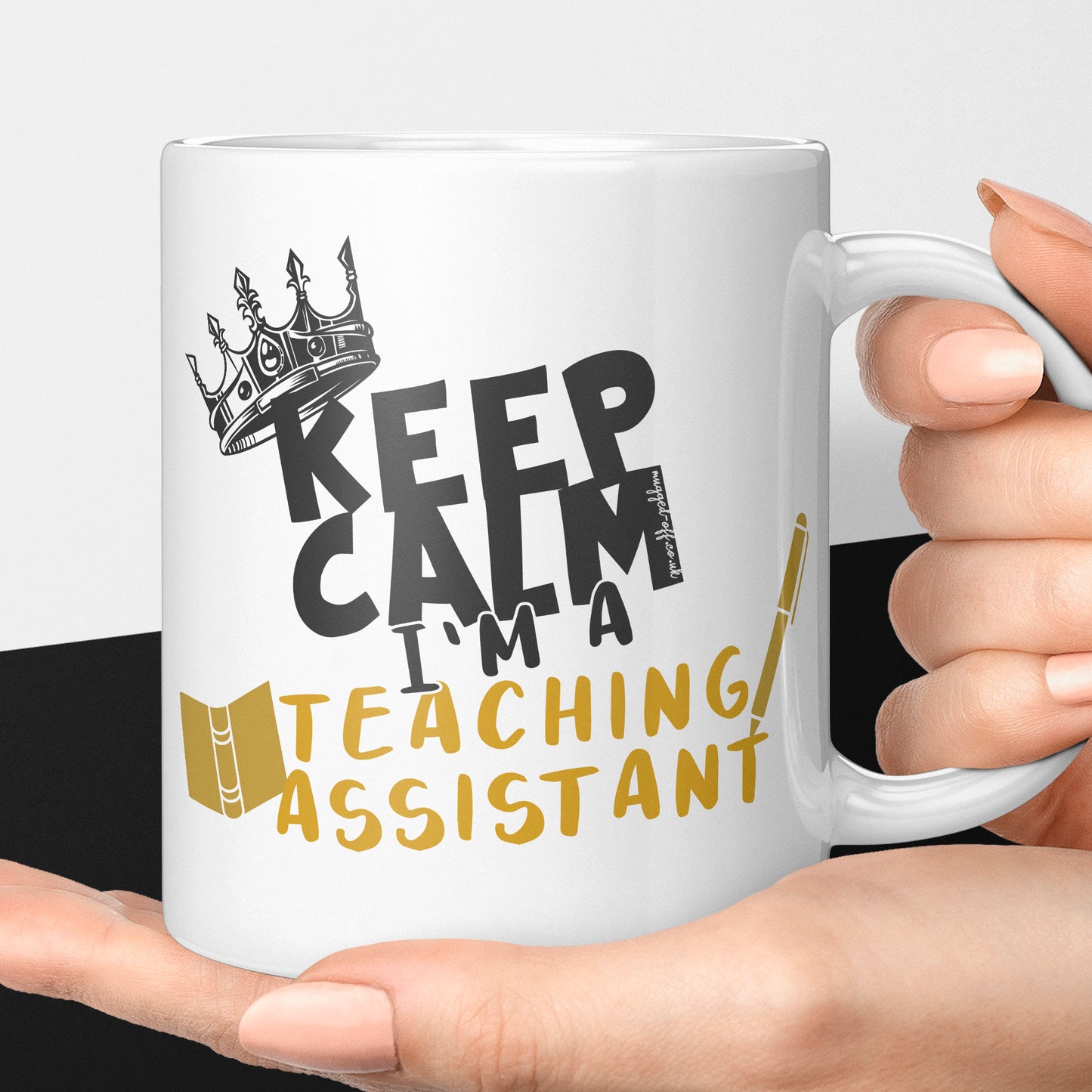 teaching assistant mug, funny mug for teaching assistant leaving school