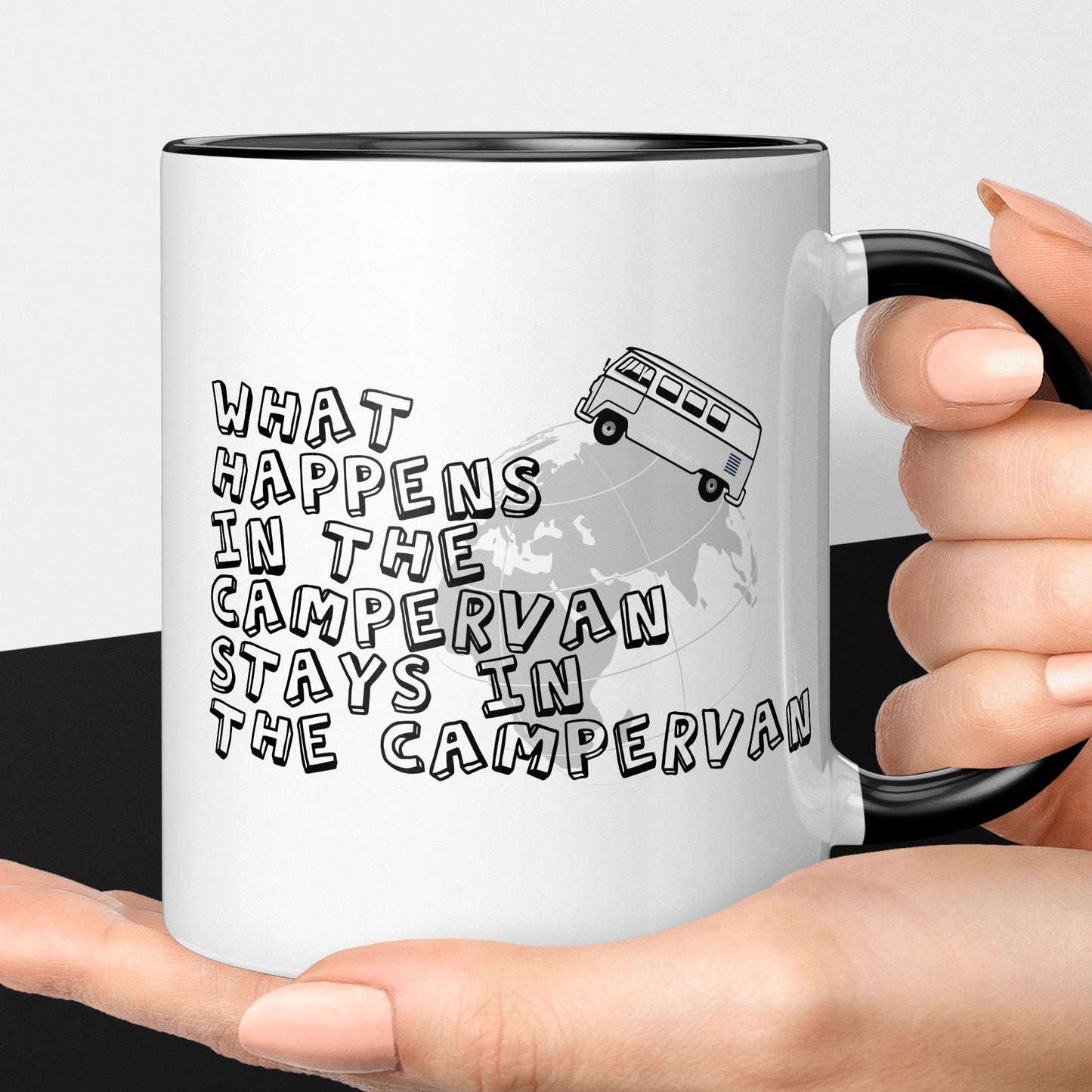 Campervan Gifts What Happens In The Camper van Stays In The CamperVan Funny Camping Gifts Travelling Gifts