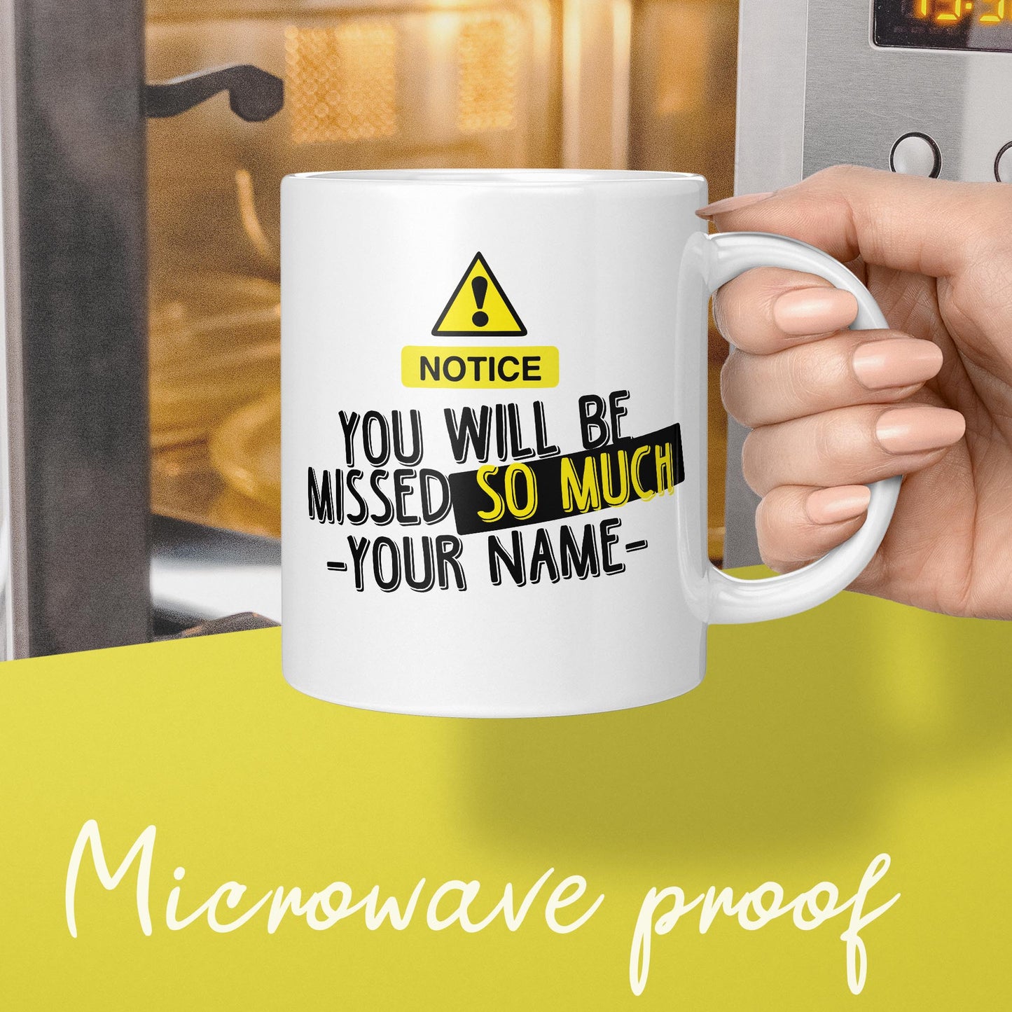 Leaving Gift Mug You Will Be So Missed So Much Leaving mug Personalised Just for you