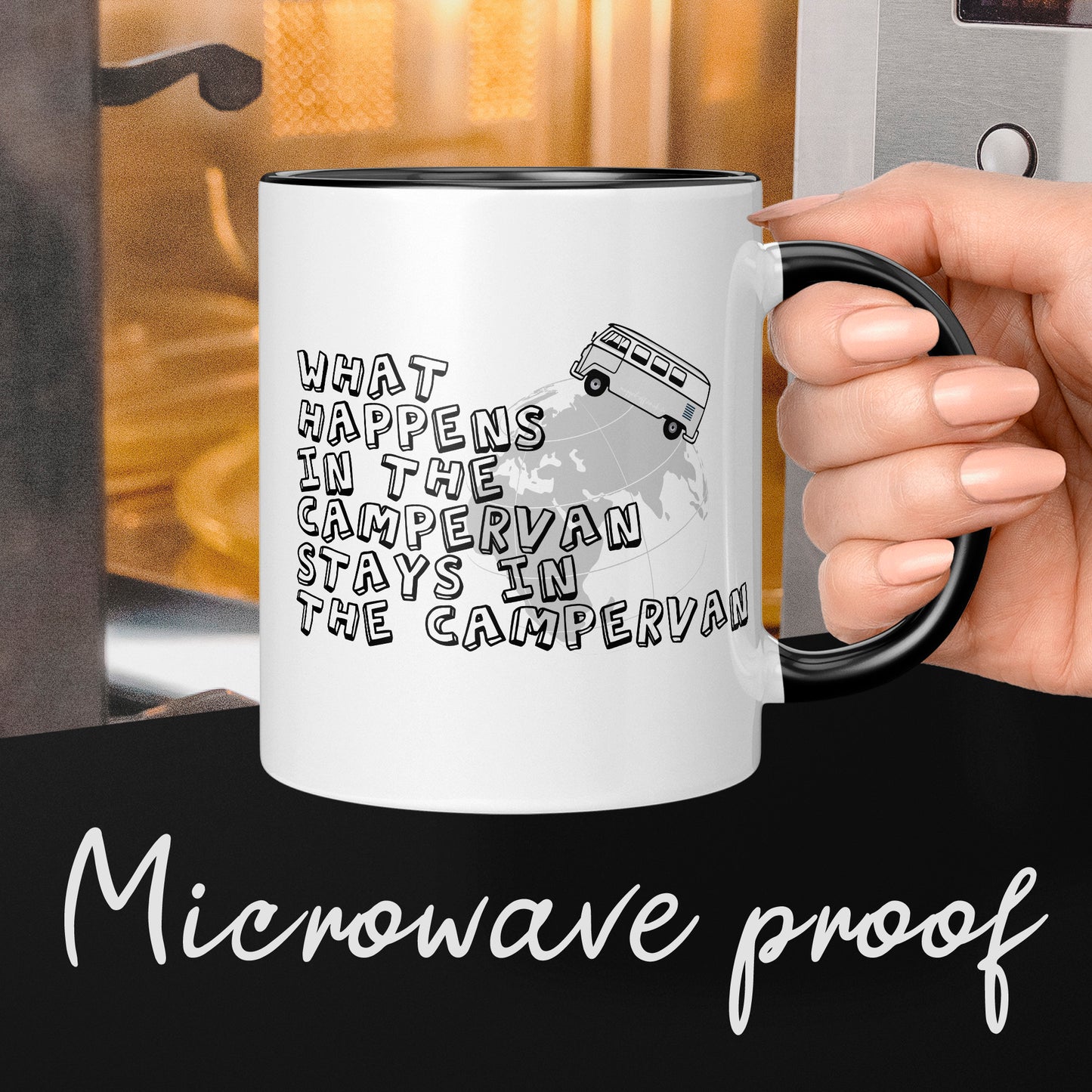 Campervan Gifts What Happens In The Camper van Stays In The CamperVan Funny Camping Gifts Travelling Gifts