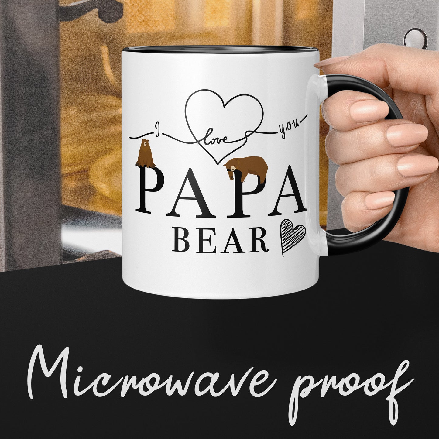 Papa Birthday Gift Mug | Fathers Day Present for Papa from Son or Daughter