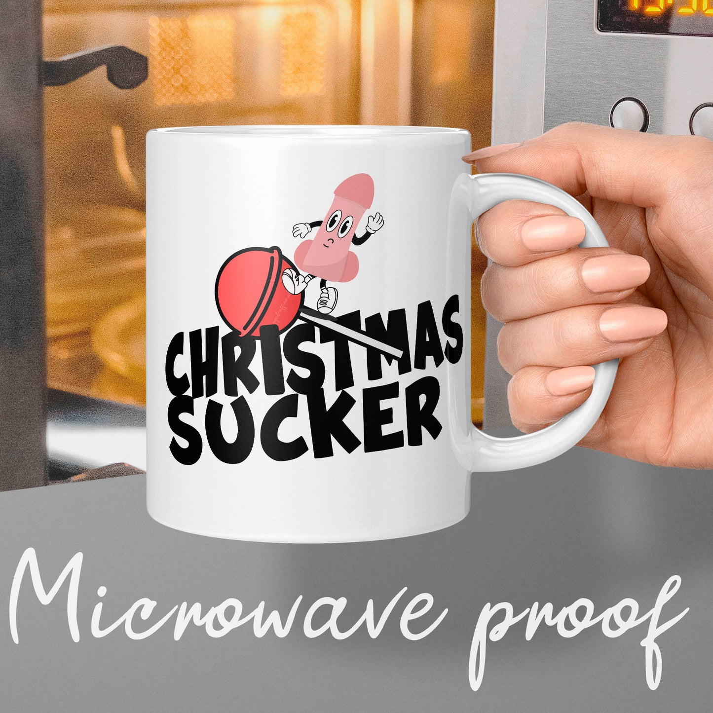 Secret Santa Gift Merry Christmas Sucker mug cheap gift