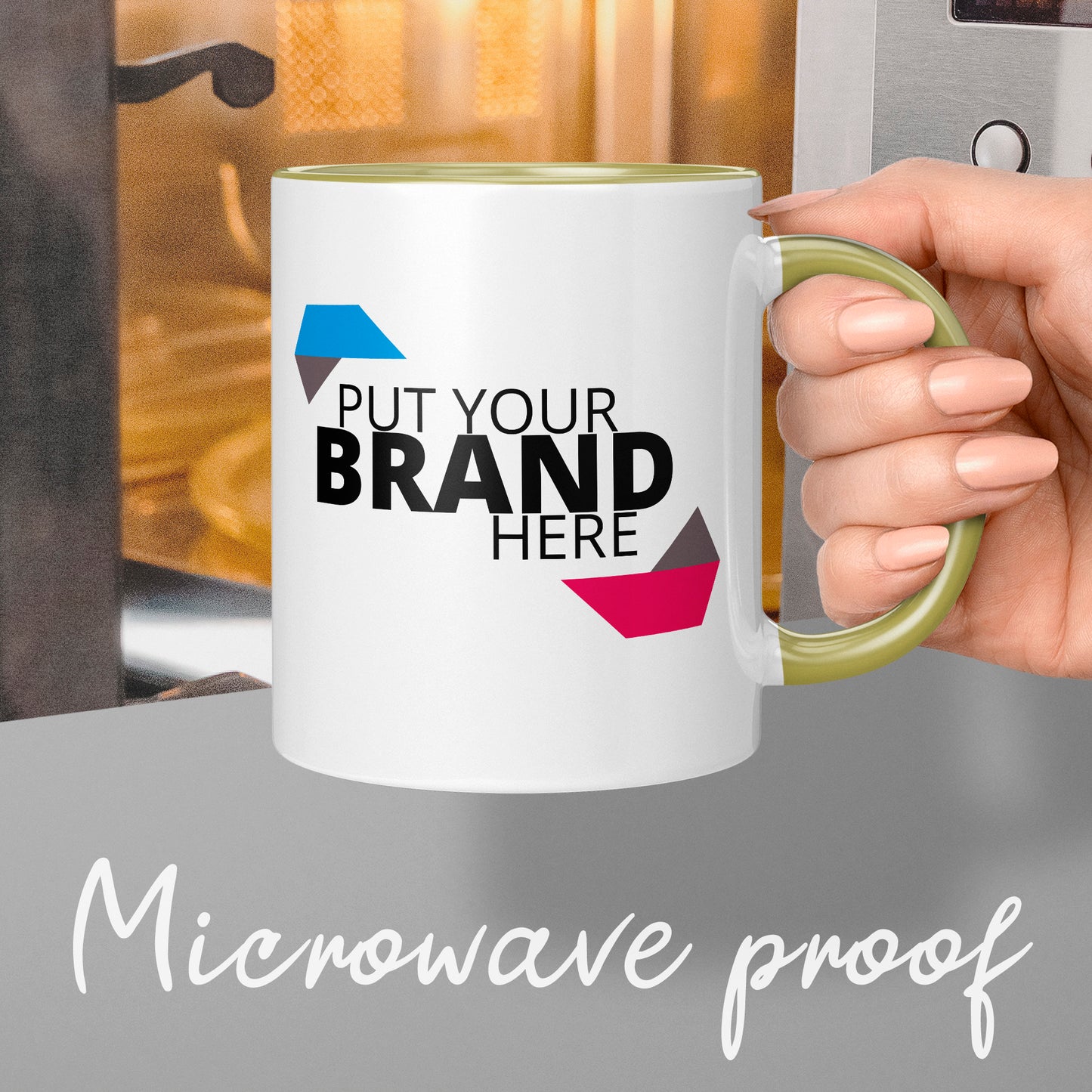 Branded Mugs (Yellow) - Fully Inclusive Pricing Full Colour Both Sides & Free Delivery