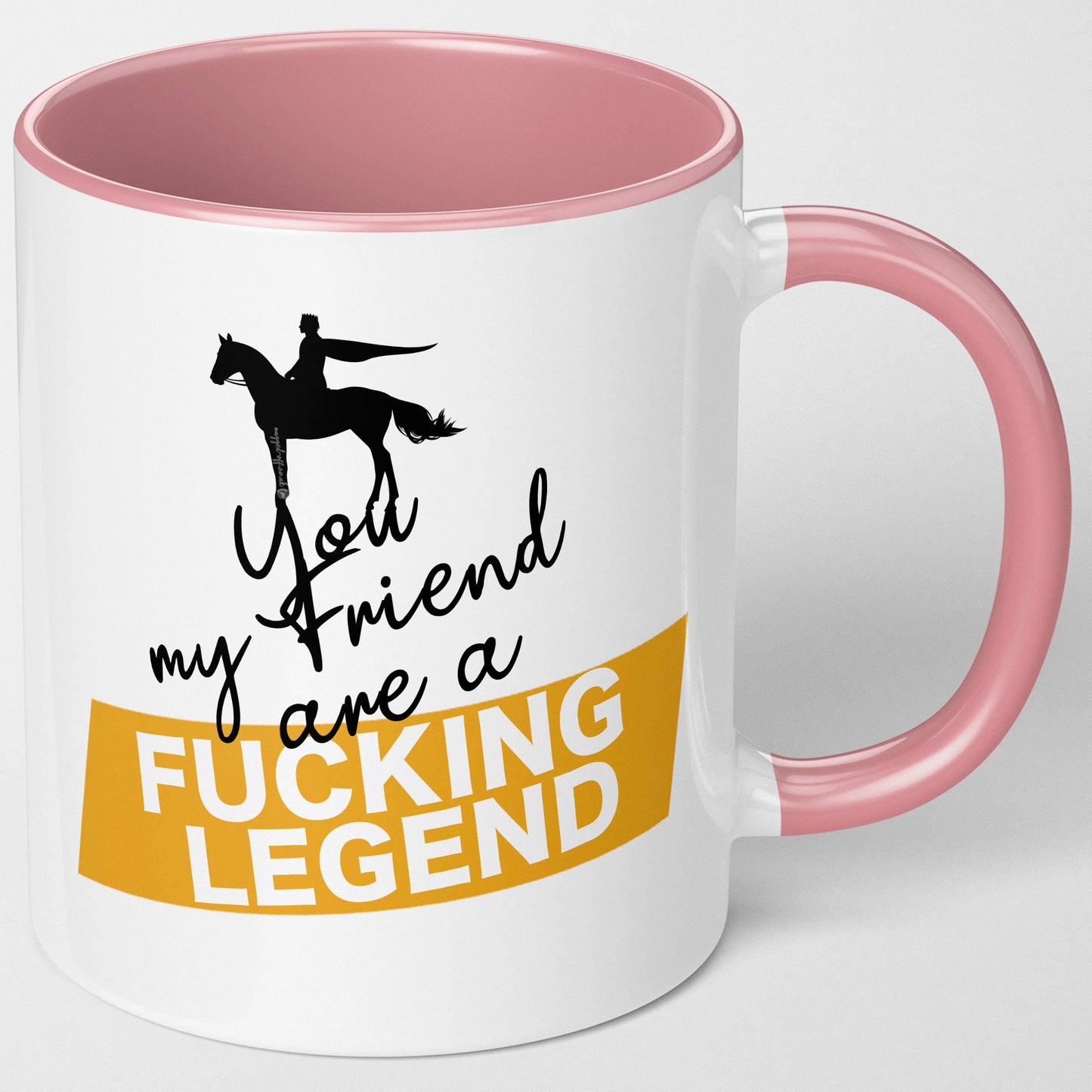 Legend mug for a friend, colleague or employee. funny mug gift in different colours