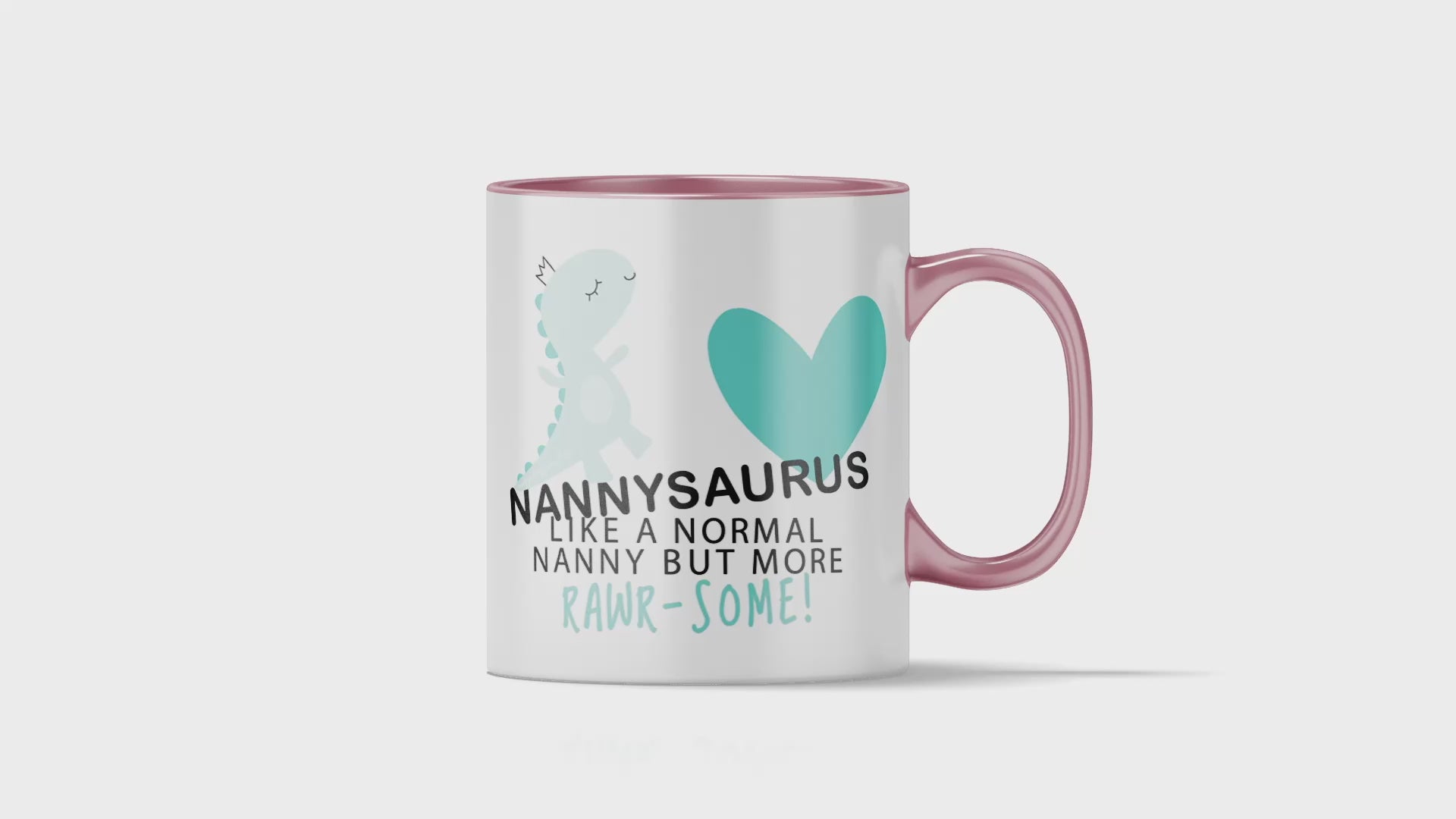 Tazza Divertente 'Nannasaurus' Per Nonna - Regalo Per Festa Del Papà, Compleanno, Natale, 300 Ml