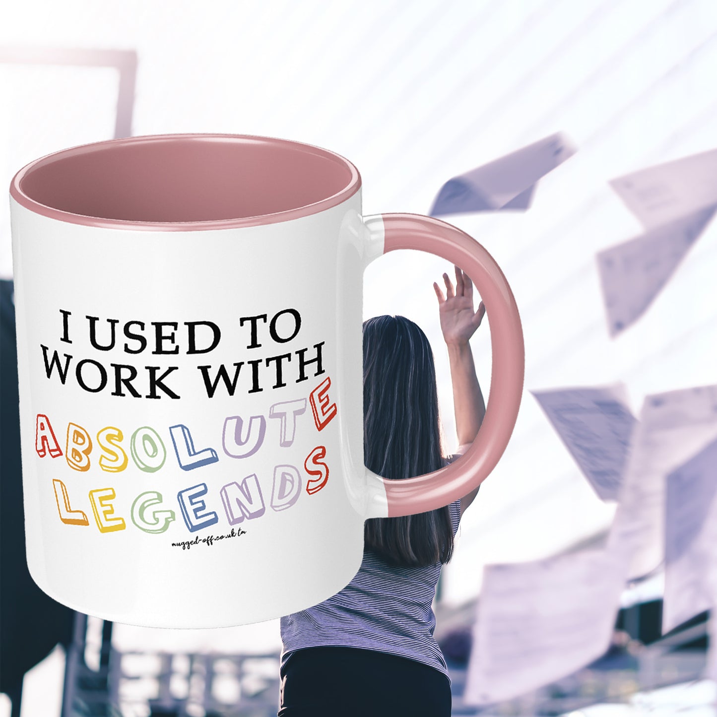Funny Leaving Mug, Leaving Gift, Colleague, Women