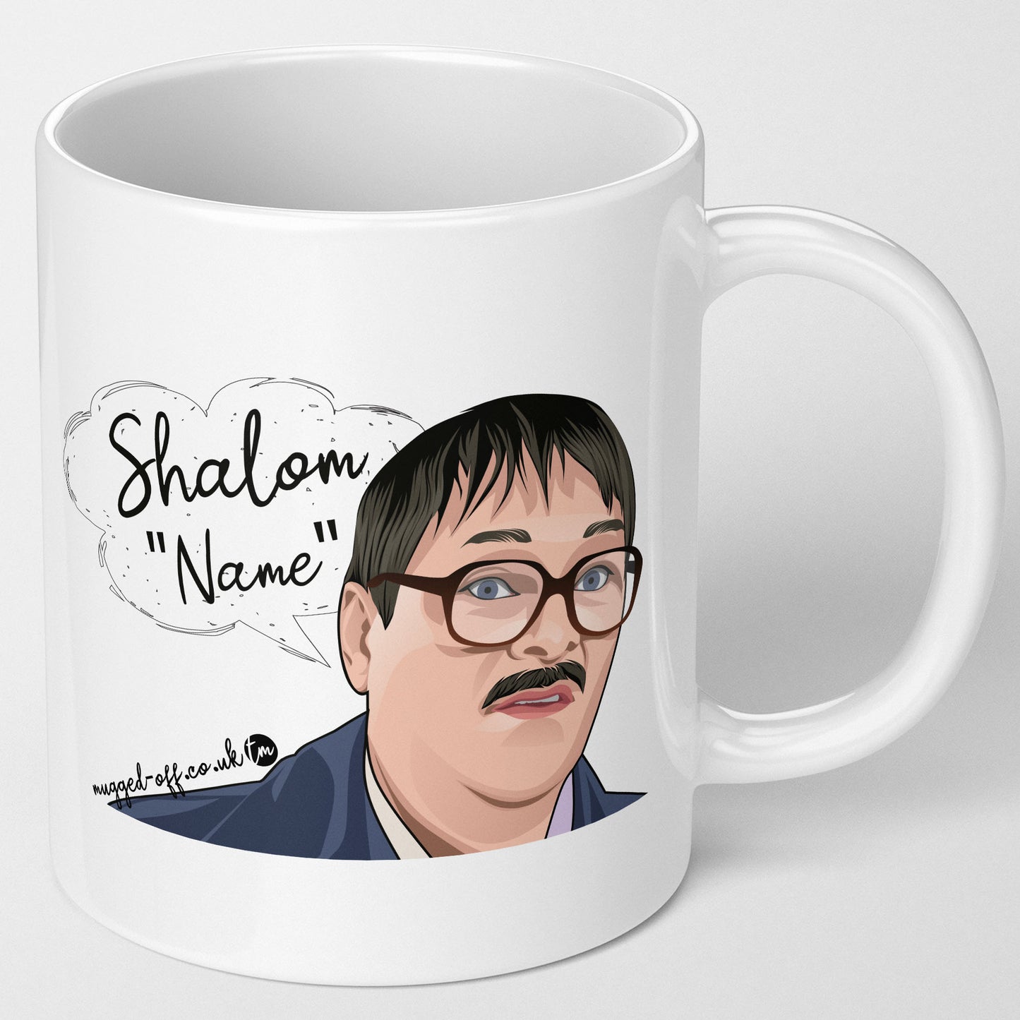 Shalom Christmas Gift personalised with there name on Friday Night Dinner