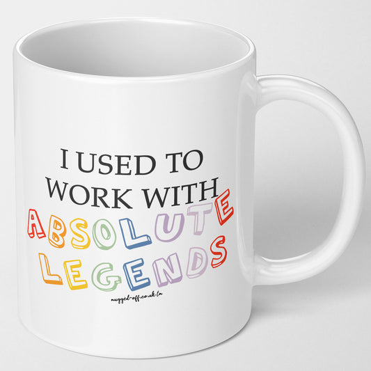 Leaving mug new job gifts leaving gifts for colleagues I used to work with legends