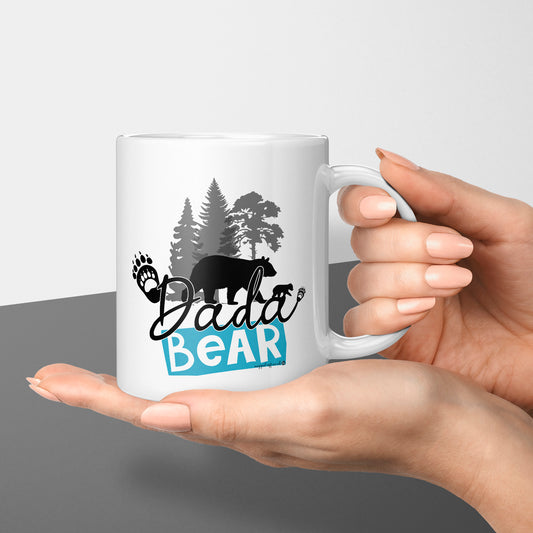 Dada Bear Daddy mug Lovely Fathers Day presents from daughter or son - Dad Mug