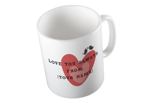 Personalised Valentines Day Mug For Him Or Her