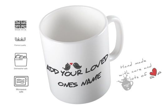 Personalised Mug Valentines Day Gift For Him or Her