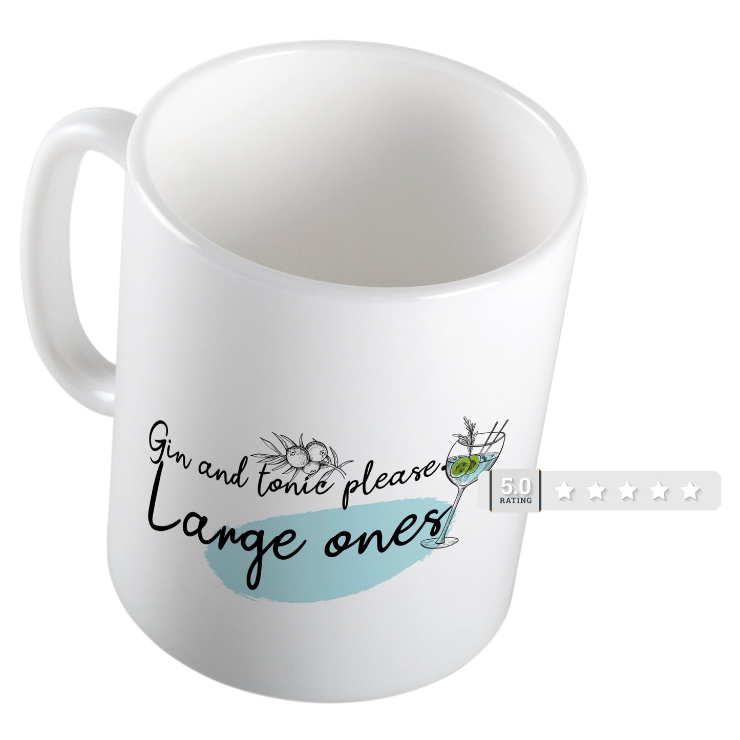 Gin & Tonic Funny Mug Ideal Birthday Gift For Gin Lovers