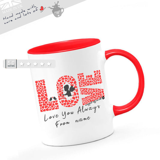 Personalised Valentine's Day Gifts Mug Cup Cups Tea Coffee Mugs - Love You Always