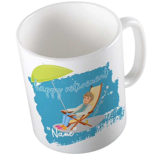 Retirement gift Mug Personalised Perfect Retirement Gift