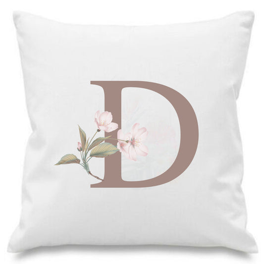 Typography Cushion Covers | Initial Cushion Covers Personalised Monogram Initial Cushion Throw Pillow Cushion Christmas Birthday