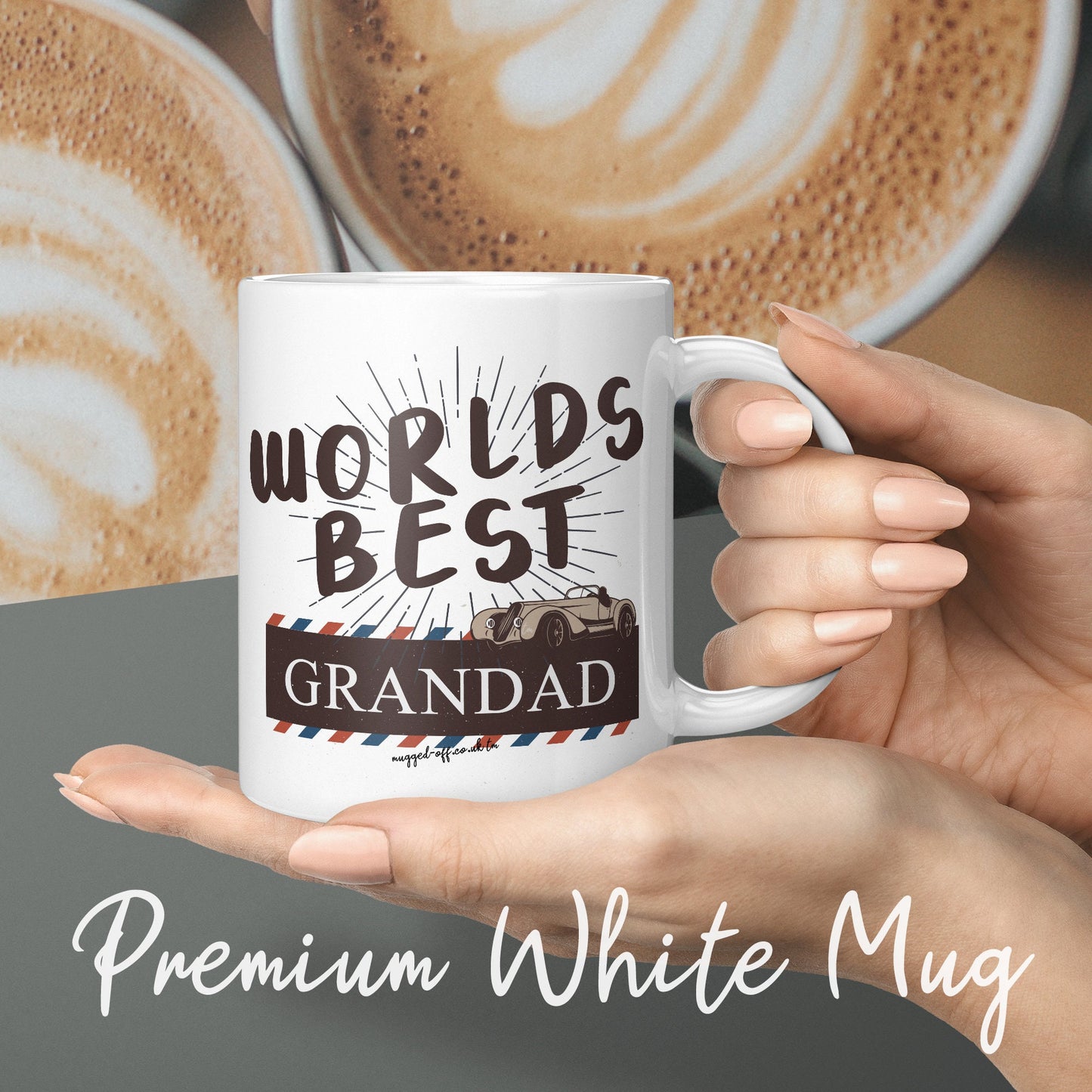 Worlds Best Grandad Gifts Grandad Mug Cup Xmas Birthday Christmas Fathers Day Gifts