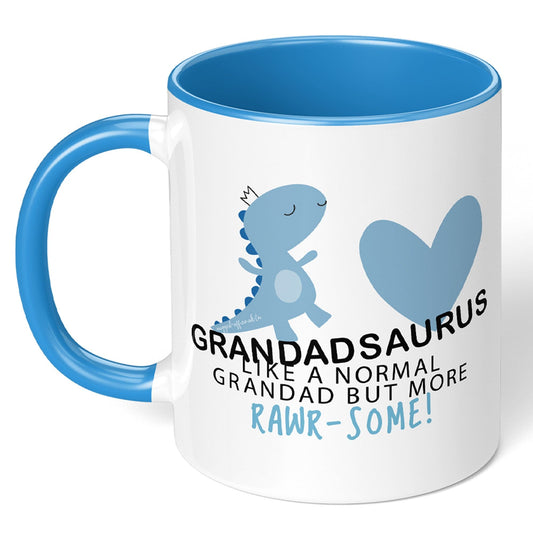 Grandad Gifts Grandadsaurus Mug Cup Grandad Birthday grandad to be Xmas Birthday Christmas Fathers Day Gifts