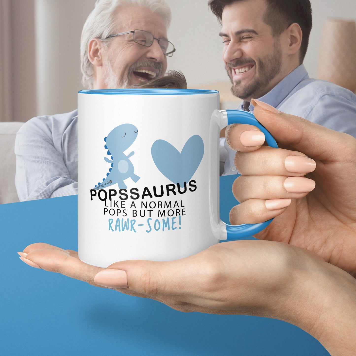 Pops Mug Poppasaurus Mug Xmas Christmas Gifts Birthday, Pops Gift