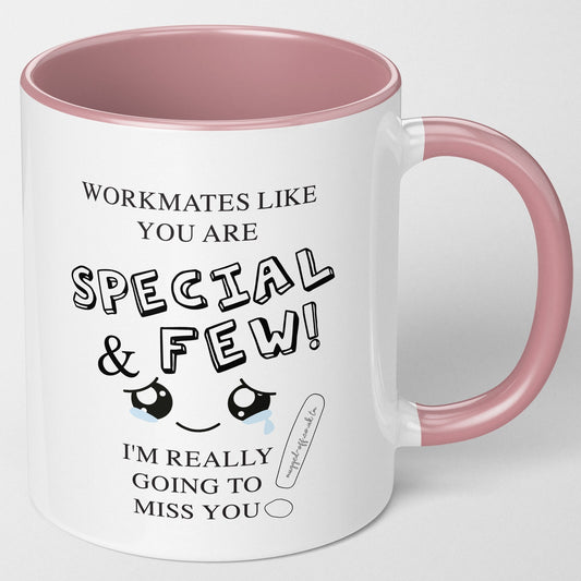 Leaving Farewell Present Mug Funny Leaving Work Gift Work Bestie Novelty Coaster Colleague New Job Present Coworker