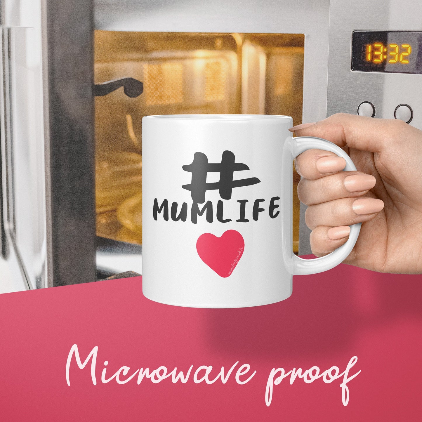 Mug Gift #mumlife Mum Mug #mumlife Funny Mum Birthday Mug, From Son, Daughter Mum Mug