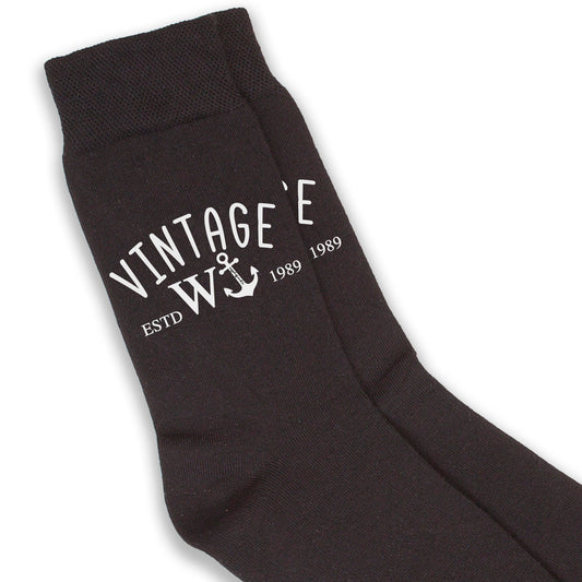 W'Anker Socks Funny Socks Anchor Rude Socks Comedy Socks Gift Mens Socks Birthday Present Gift