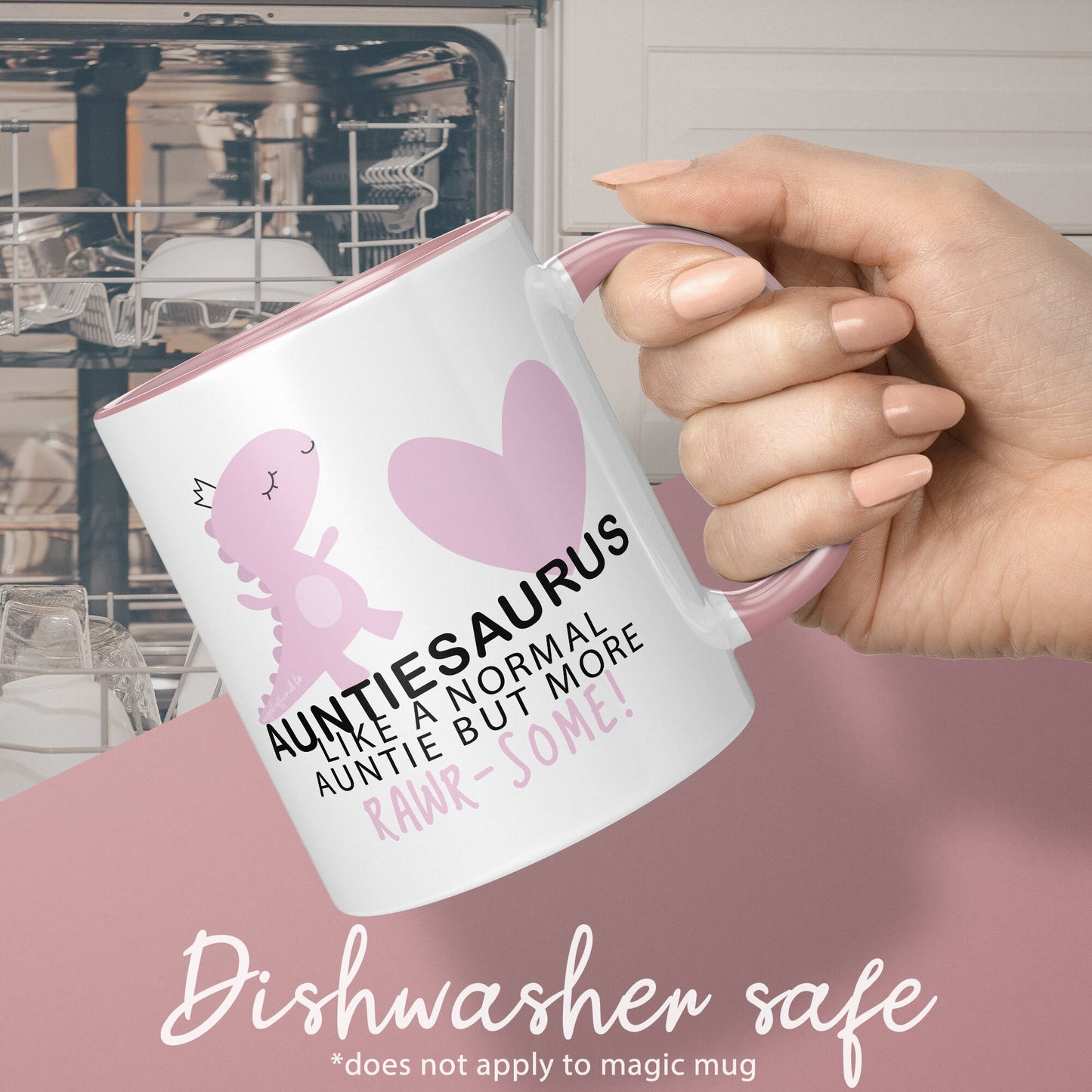 Auntie Mug - Auntie Gift Mug Funny Auntie Mug Auntiesaurus Mug Cup Cups Xmas Birthday Christmas Tea Coffee Mugs