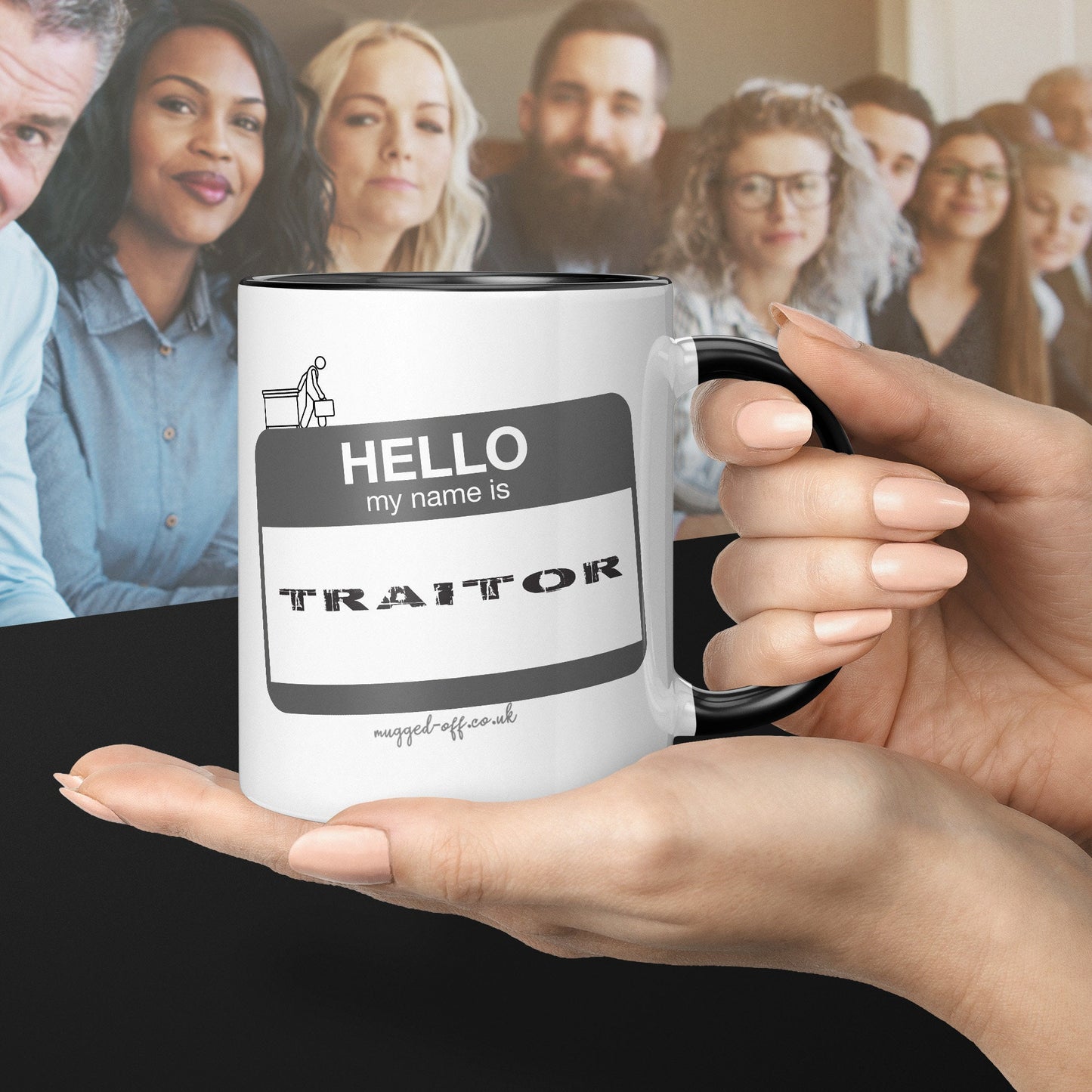 Leaving Mug, Leaving Gift with Traitor