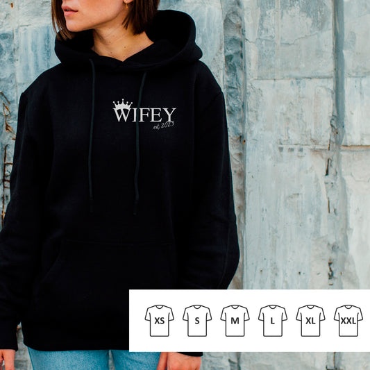 Hoodie gift for wife, cheap hoodie gift for married couple