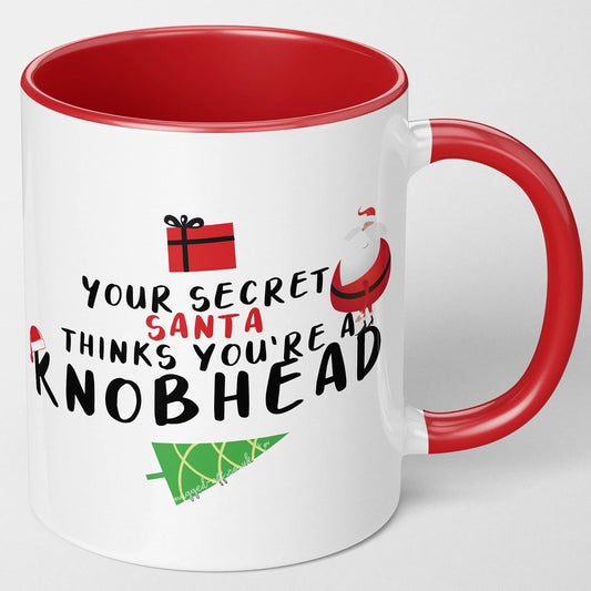 Secret Santa Gifts Your Secret Santa Thinks You're A Knobhead Funny Secret Santa Gift Secret Santa Christmas