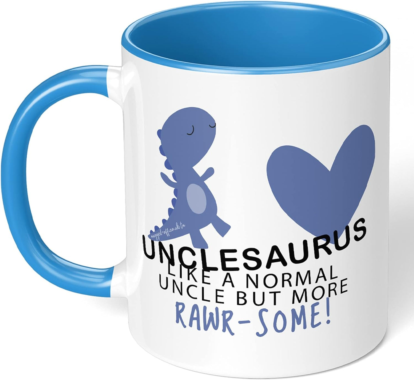 Uncle Birthday Gift Present Funny Uncle Purple Dinosaur Mug Cup Cups Christmas Tea Coffee Mugs