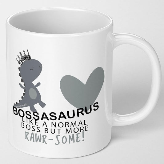 Boss Mug, Boss Gift - Funny Secret Santa boss Gift leaving mug