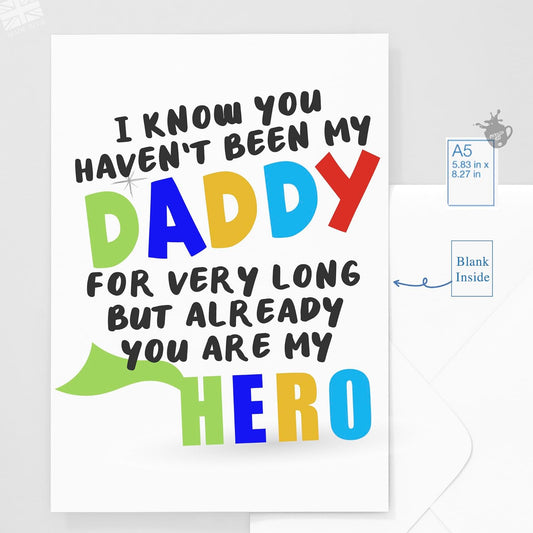 Daddy Birthday Card Fathers Day Card First Father's Day Card First Fathers Day Cards First Father's Day Card
