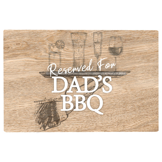 Dad BBQ Chopping Board Ideal Dad Birthday Present Dad Xmas Dad Christmas